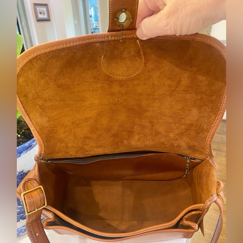 Vintage Coach Original Grand Rambler British Tan 👜FABULOUS!👜 BEST PRICE! - Picture 7 of 15
